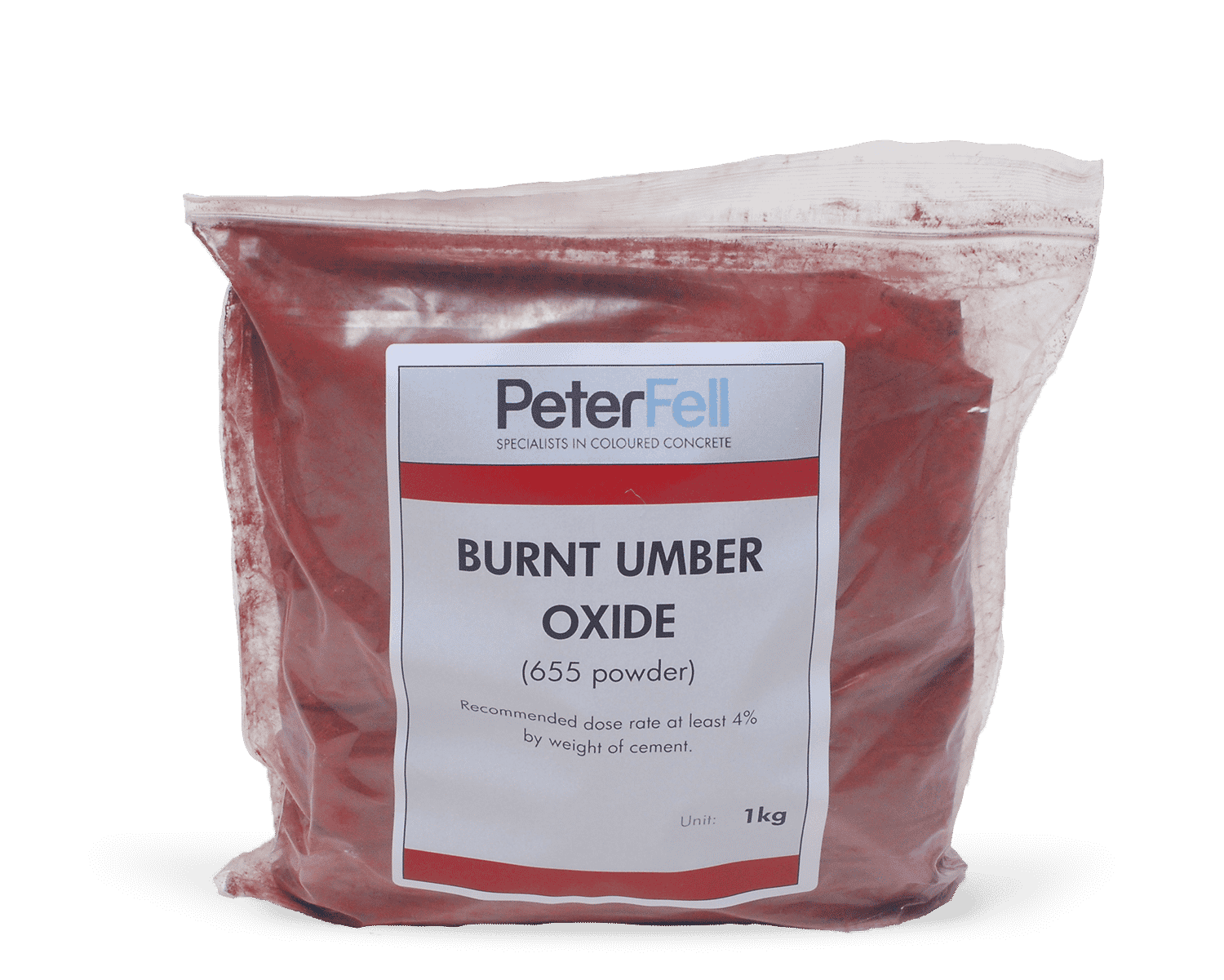 Burnt Umber Oxide for colouring concrete