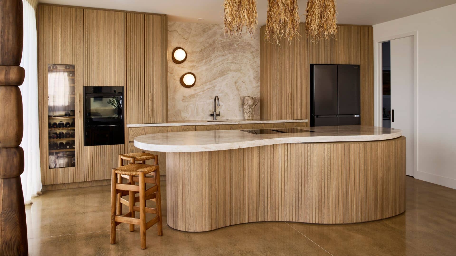 polished concrete floor house floor