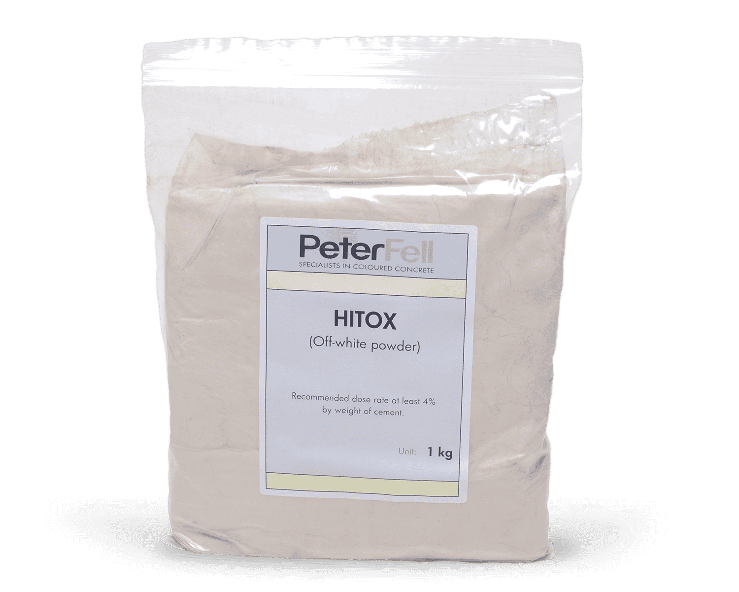 Hitox Hitox off white powder for colouring concrete