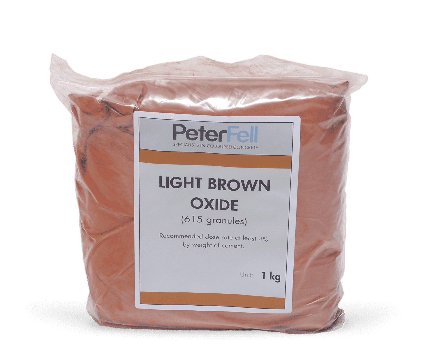 Light Brown Oxide for colouring concrete