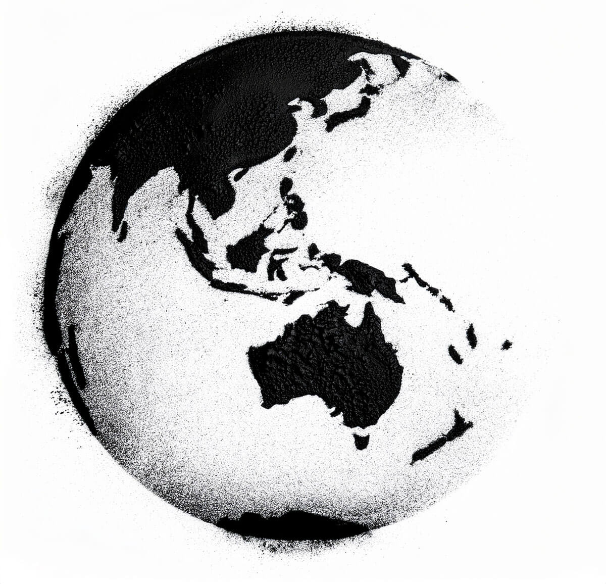 PeterFell-black-oxide-globe
