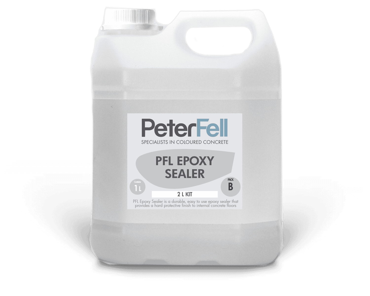 PFL epoxy concrete sealer 2 lite bottle